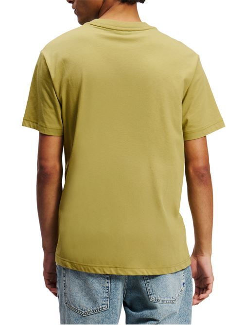 T-shirt uomo verde oliva in cotone Karl Lagerfeld jeans | A2M170721OP